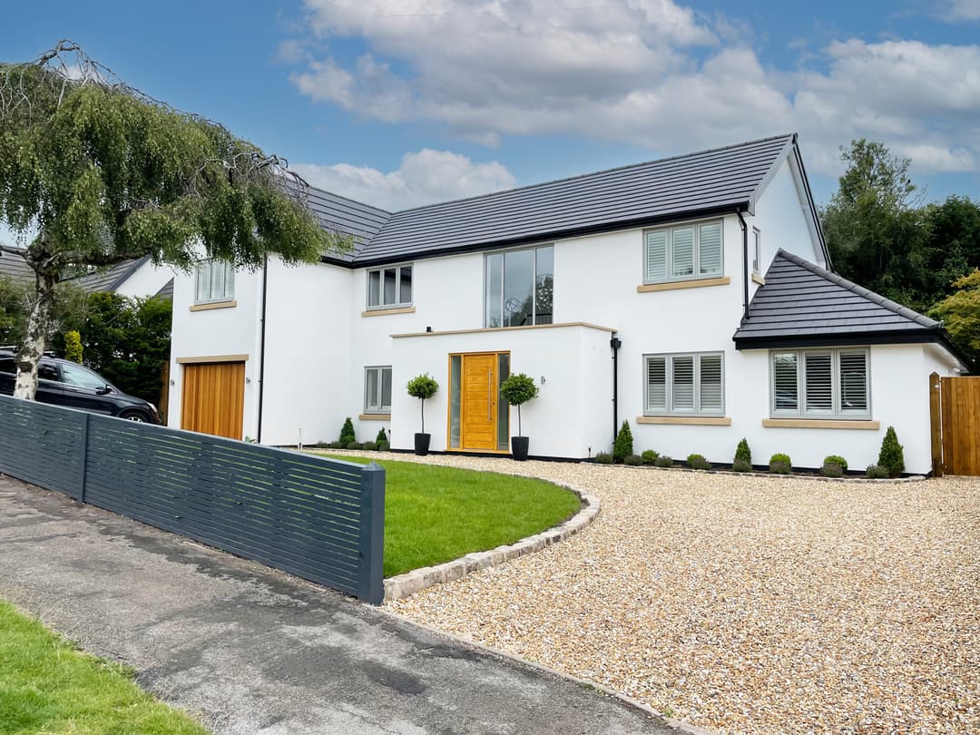 An extension recently built in Macclesfield